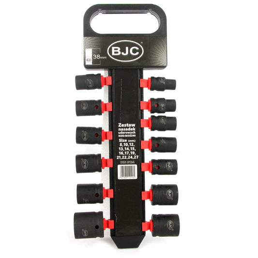 Set Trusa chei tubulare de impact scurte 1/2 8-27mm BJC