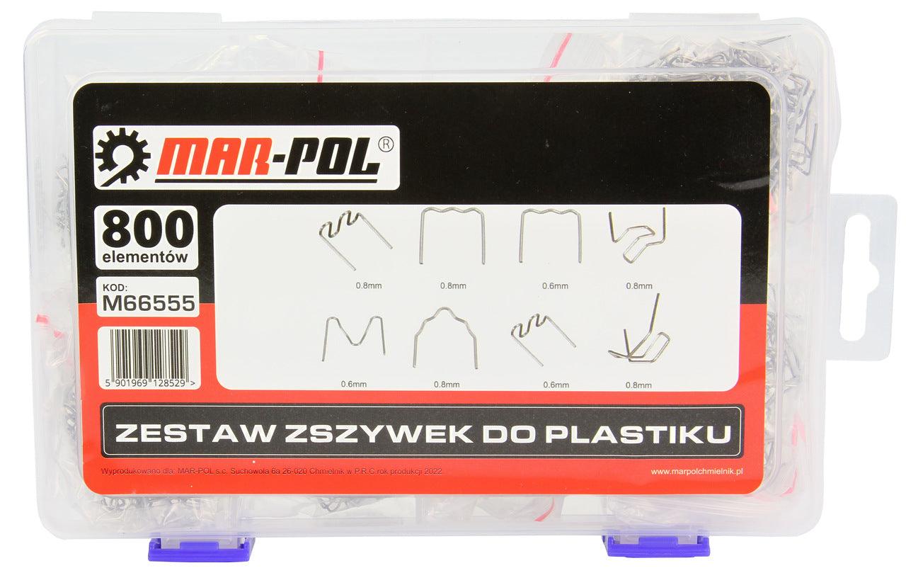 Set 800 capse de rezerva pentru pistol de lipit,capse pistol de sudat plastic - Bjc tools