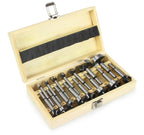 Set burghiu freze gaurit lemn 15 piese 10-50mm - Bjc tools