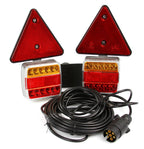 Set lampi LED magnetice pentru remorca,SET LAMPĂ MAGNET + TRIUNGHI/2-PACK! - Bjc tools