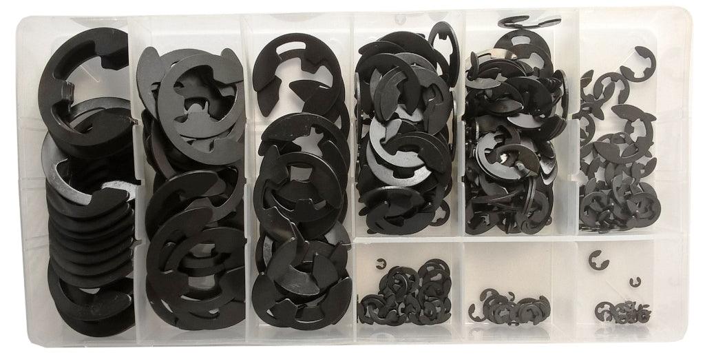 Trusa set sigurante protectie e-clip seeger segher zegher 300 piese - Bjc tools