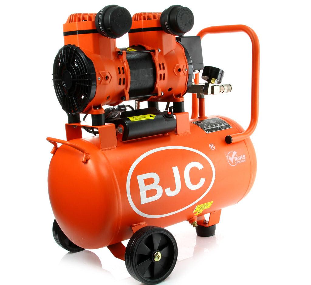 COMPRESOR DE AER SILENTIOS FARA ULEI 24 LITRI, 220 L/MIN, 8 BAR - Bjc tools