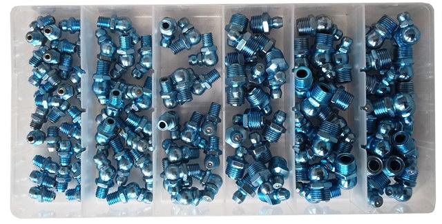 Set capete pentru gresor 110 piese inci Imagine secundară a produsului