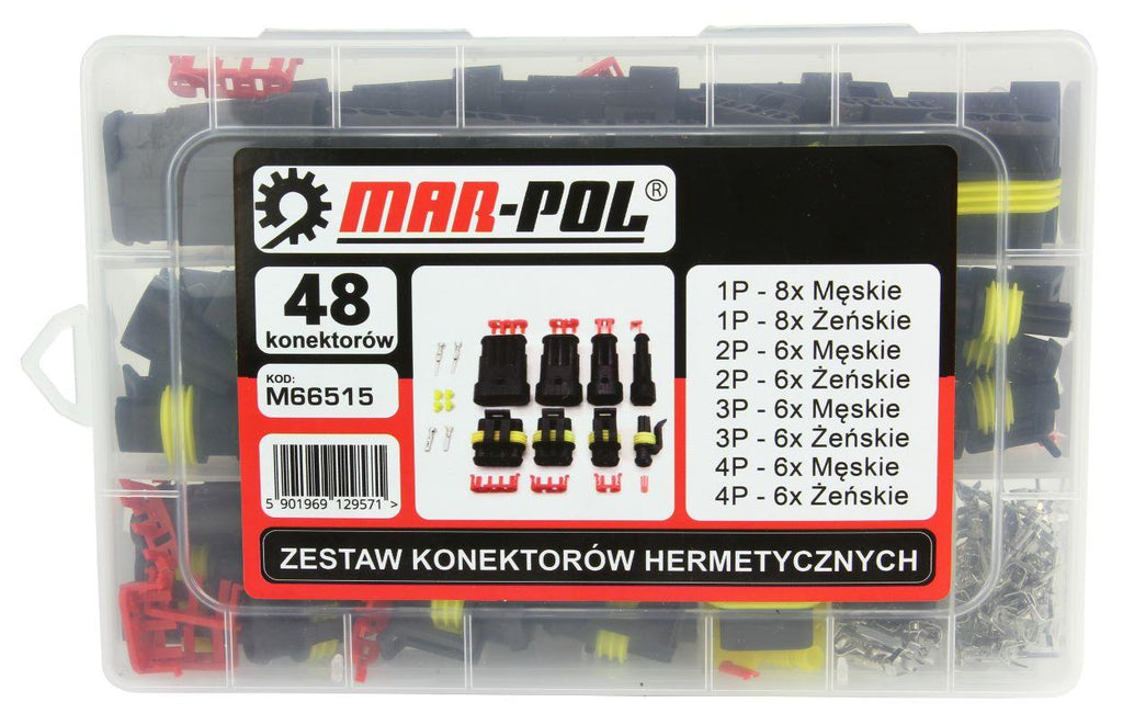 Set 48 conectori electrici - Bjc tools
