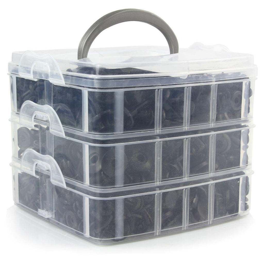 Set cleme,Clipsuri reconditionare auto 630 buc,bumbi tapiţerie - Bjc tools