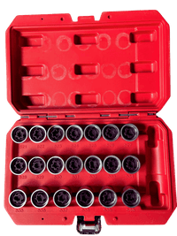Set chei pentru desfacerea antifurtului jante VAG, 21 piese, trusa - Bjc tools