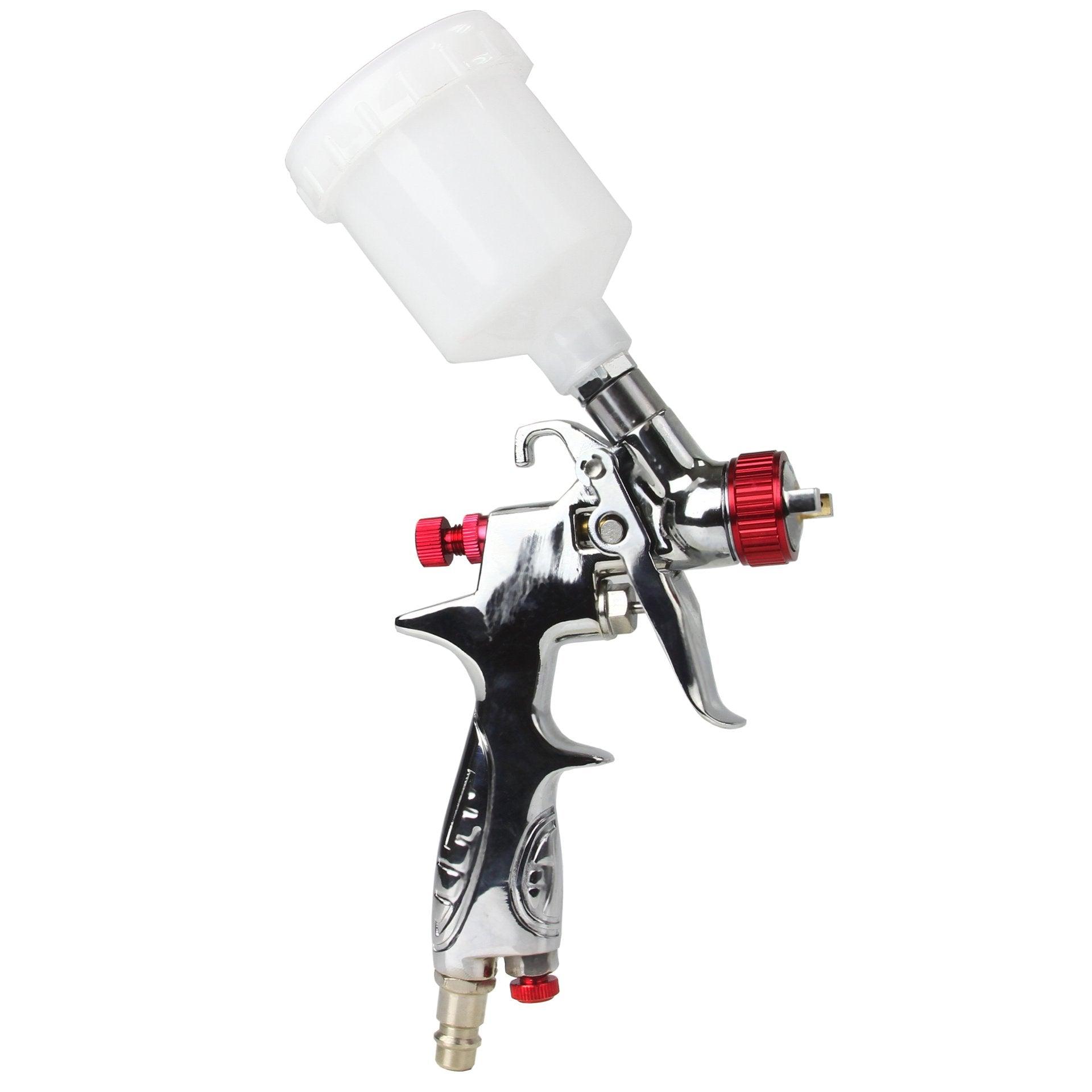 Pistol de vopsit duza 0.8mm Chrome Mini Imagine secundară a produsului