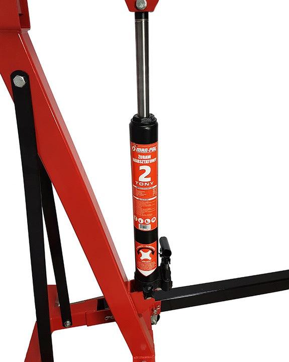 Macara hidraulica 2 tone tip Girafă de scos motoare - Bjc tools