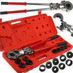 Cleste hidraulic 6t manual pentru sertizat conectori conducte tevi PEX 16-32mm U+TH - Bjc tools