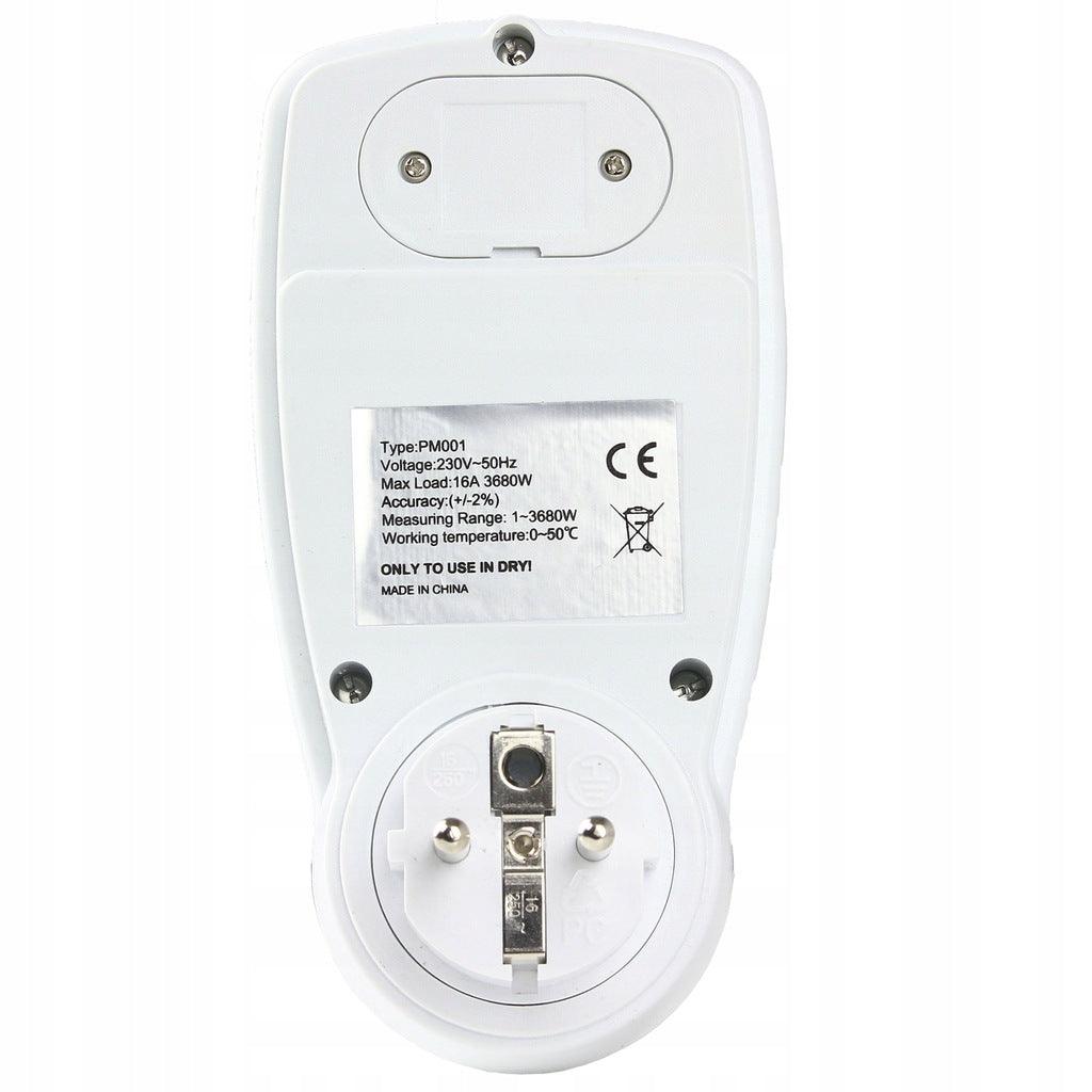 Dispozitiv masurat curent electric, consum , amperaj, tensiune - Bjc tools