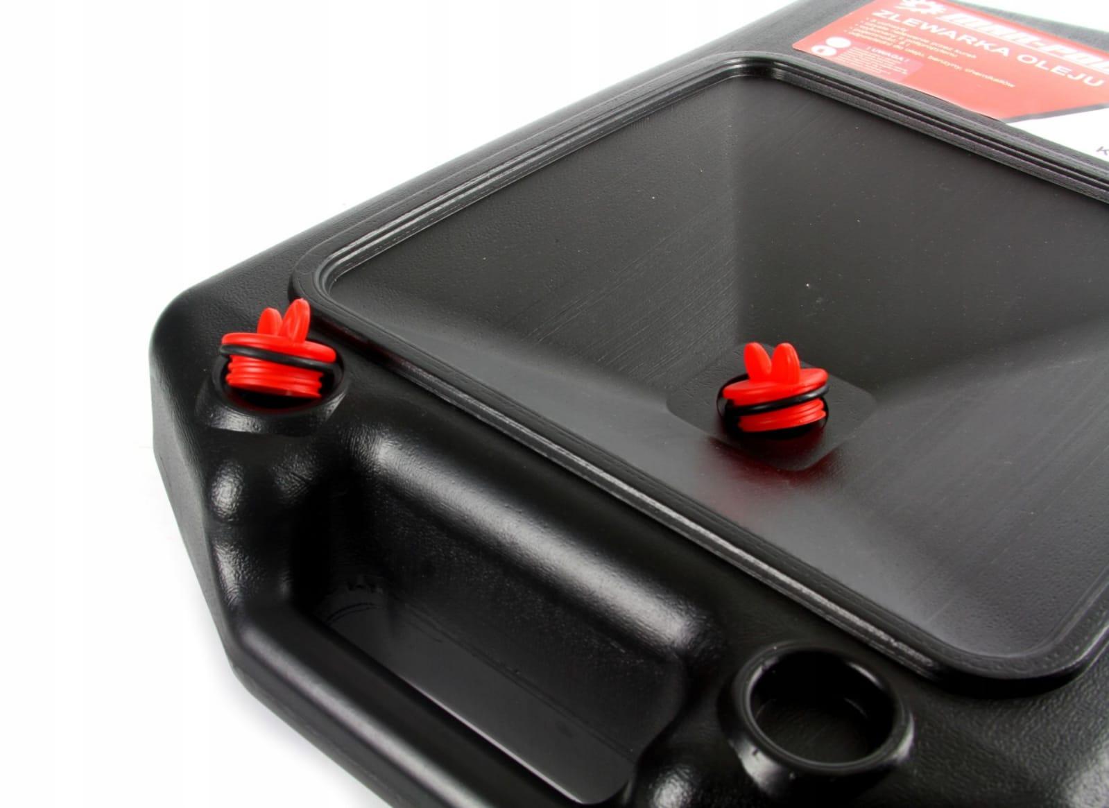 Recipient pentru colectarea uleiului uzat motorina benzina si produse chimice 8 litri, tava ulei - Bjc tools