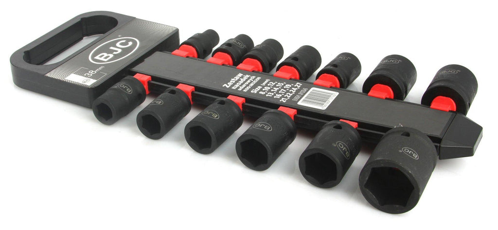 Set Trusa chei tubulare de impact scurte 1/2 8-27mm BJC - Bjc tools
