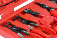 Trusa clesti coliere furtunuri de apa coliere turbo 9 piese - Bjc tools