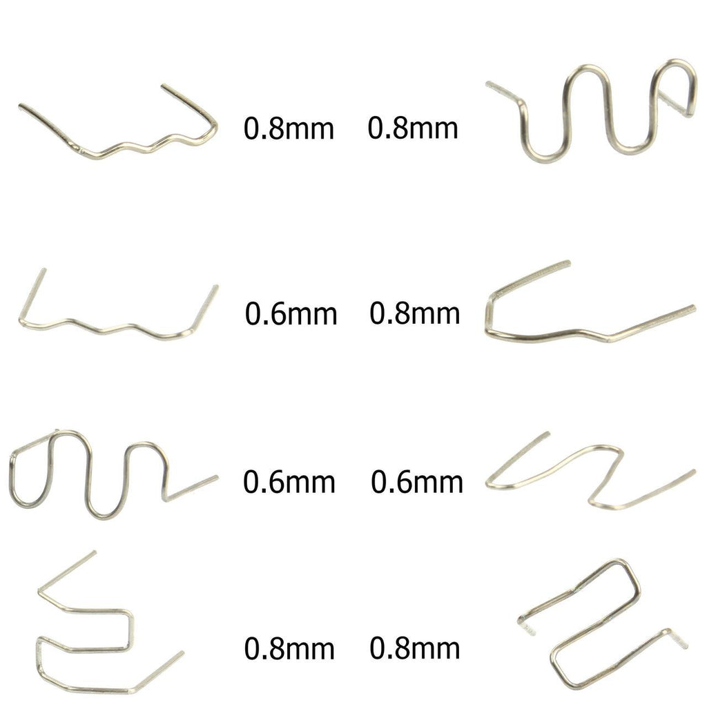 Set 800 capse de rezerva pentru pistol de lipit,capse pistol de sudat plastic - Bjc tools