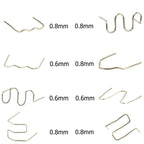Set 800 capse de rezerva pentru pistol de lipit,capse pistol de sudat plastic - Bjc tools