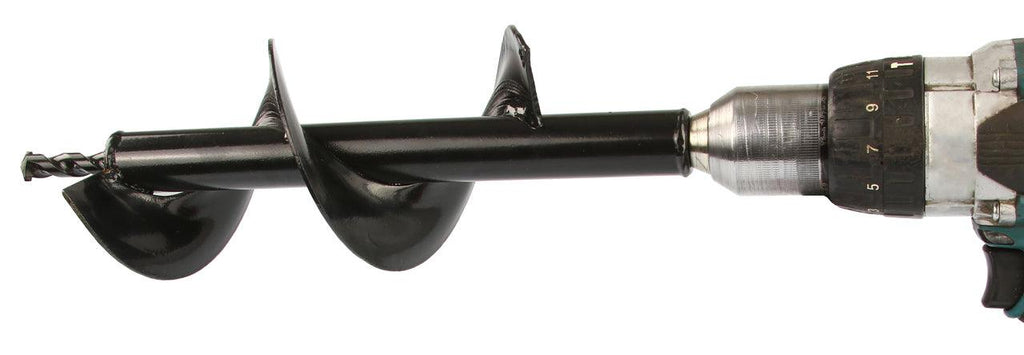 Burghiu spiralat pentru gradina compatibil cu bormasina 10X30 cm - Bjc tools