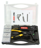 Pistol cu capse pentru lipit elemente plastic,Pistol pentru sudat plastic cu 400 capse,120W - Bjc tools