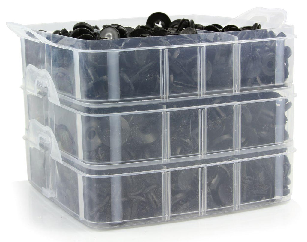 Set cleme,Clipsuri reconditionare auto 630 buc,bumbi tapiţerie - Bjc tools