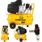 Compresor aer comprimat 24 Litri 8 bari cu filtru si regulator de presiune incluse - Bjc tools