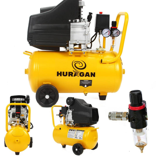 Compresor aer comprimat 24 Litri 8 bari cu filtru si regulator de presiune incluse - Bjc tools