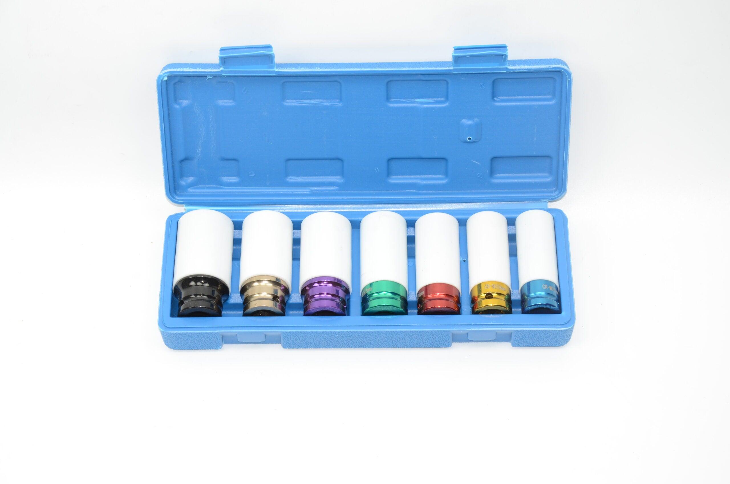 Trusa chei tubulare cu protectie 7 piese 17-27 mm - Bjc tools Imagine principală a produsului