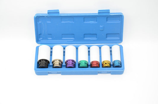 Trusa chei tubulare cu protectie 7 piese 17-27 mm - Bjc tools