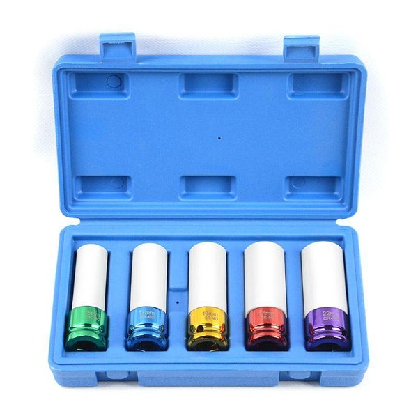Trusa chei tubulare de impact cu protectie pentru jante auto - Bjc tools