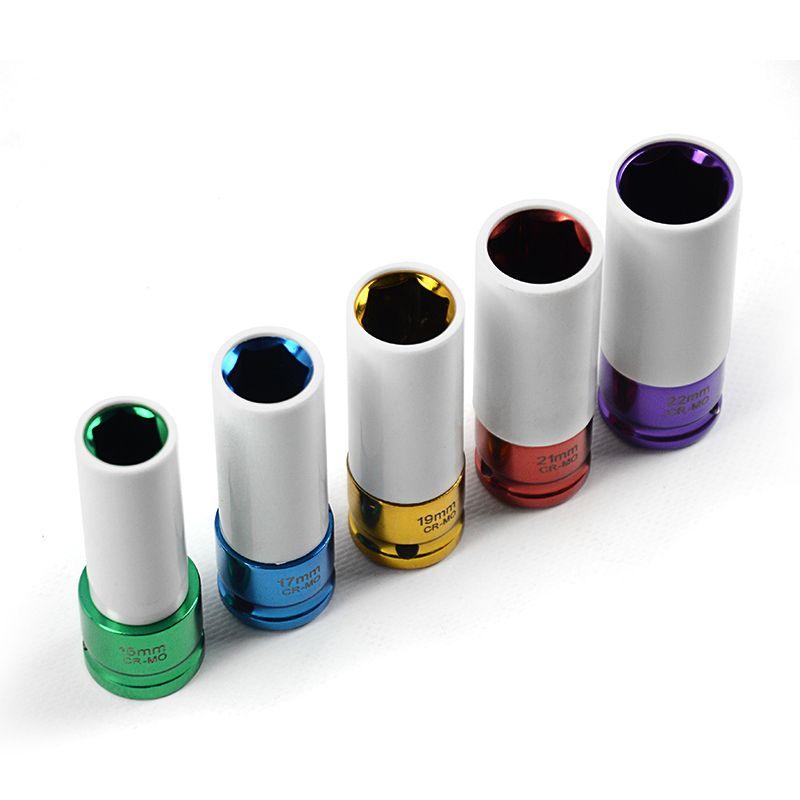 Trusa chei tubulare de impact cu protectie pentru jante auto - Bjc tools