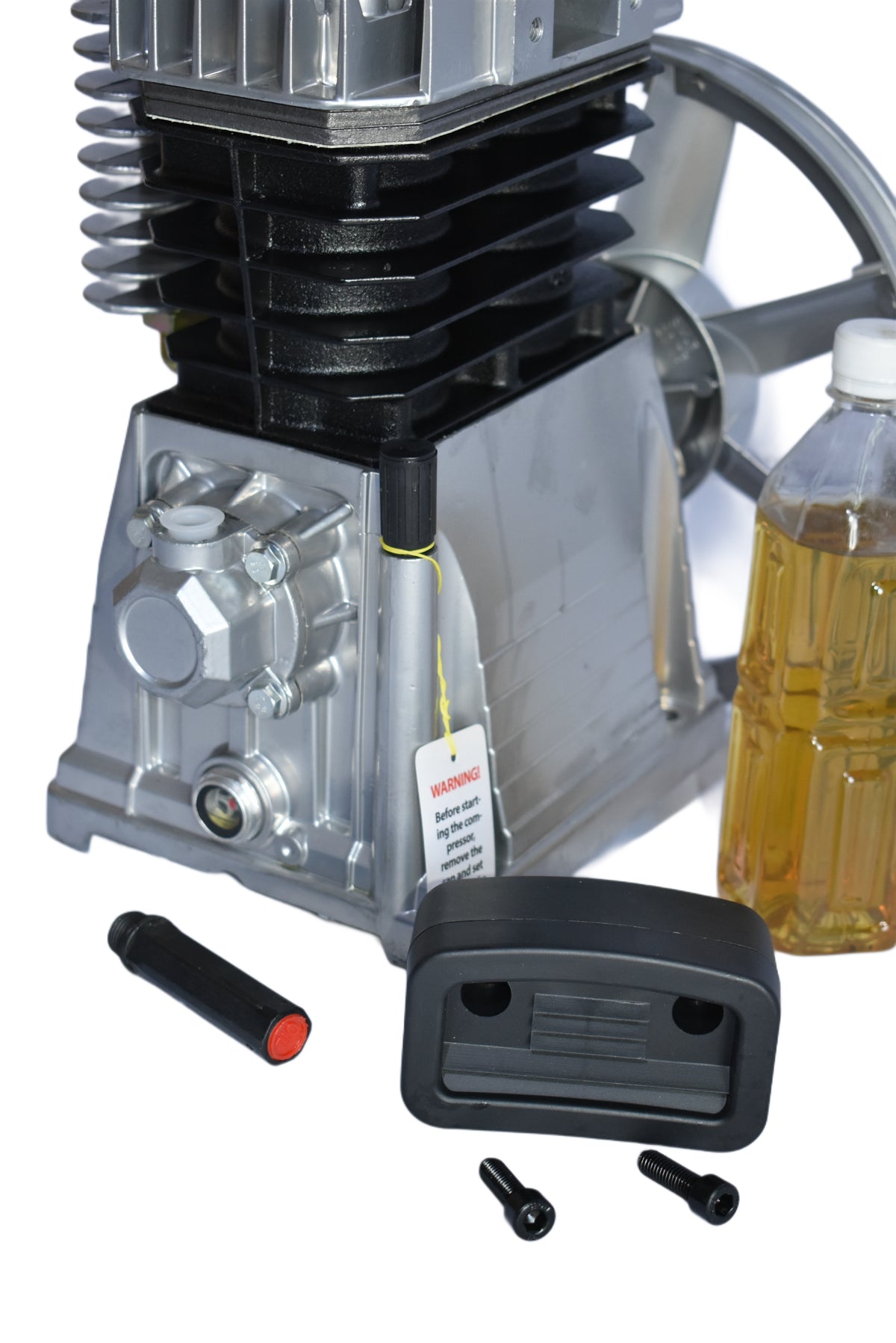 Cap pompe pt compresor aer comprimat 2.2 kw 8 bari 400L/min, Cap Compresor Aer 2 Pistoane Z-2065
