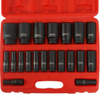 Trusa chei tubulare de impact 20 piese 1/2" 10-38mm - Bjc tools