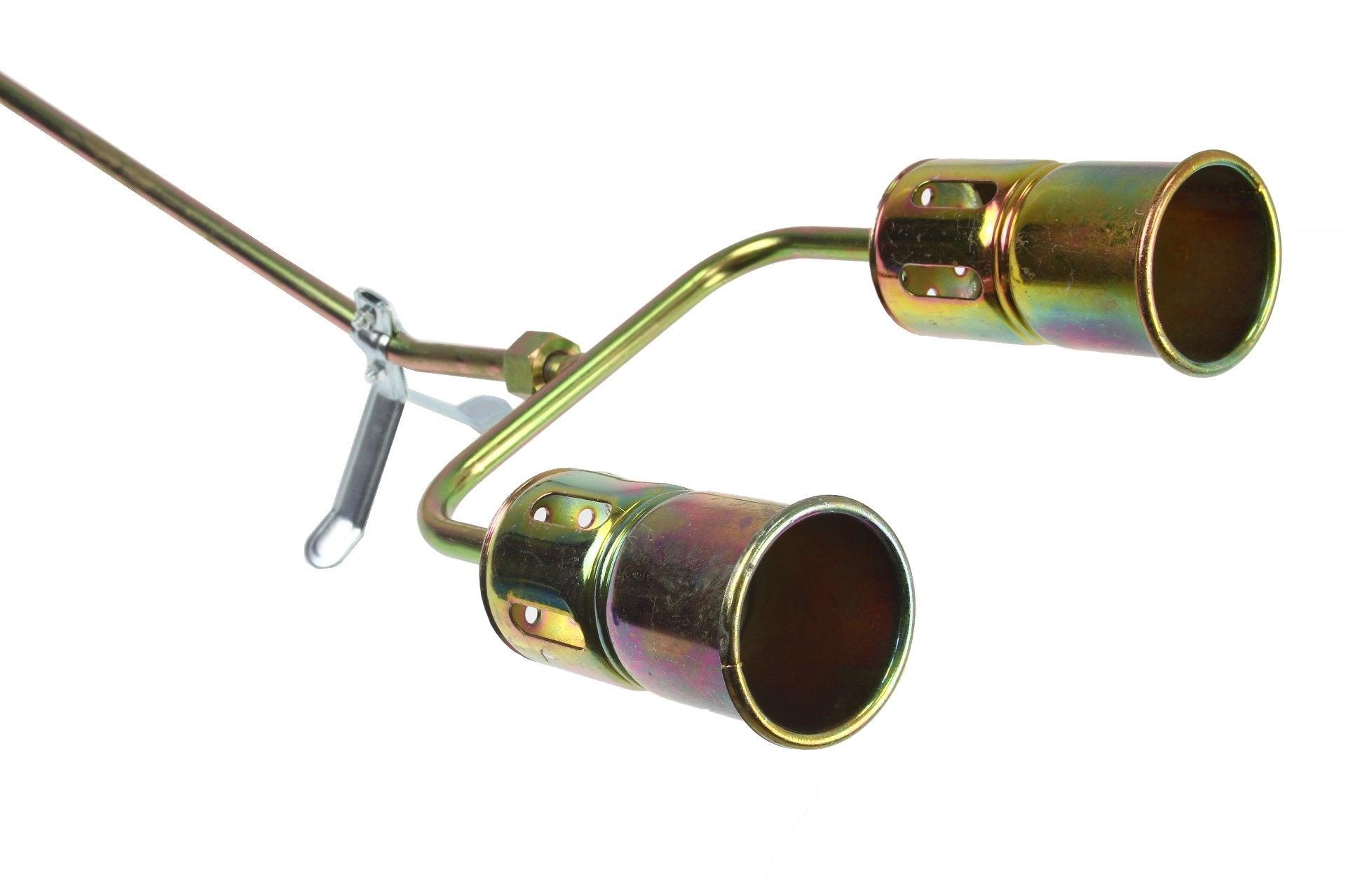 Arzator gaz cu 2 duze si furtun 3m - Bjc tools