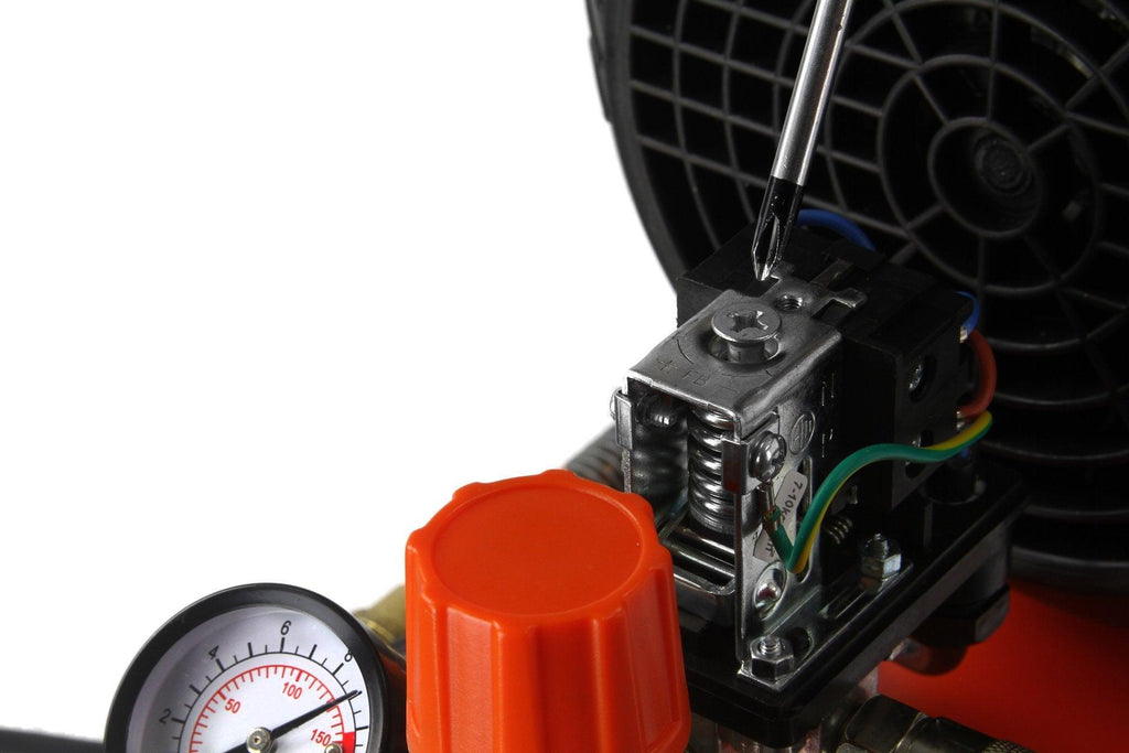 Compresor aer comprimat profesional, 50 litri, 2 pistoane, 10 bari, 395L/min 3HP (Produs resigilat) - Bjc tools