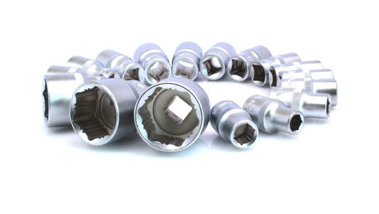 Trusa tubulare profesionale anti-alunecare 1/2 17 piese 6 laturi 10-32mm