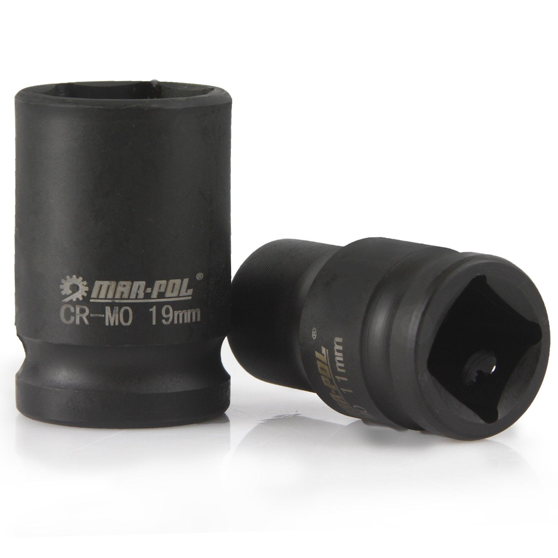 Trusa chei tubulare impact 1/2" scurte 10-24mm 13 piese Imagine secundară a produsului