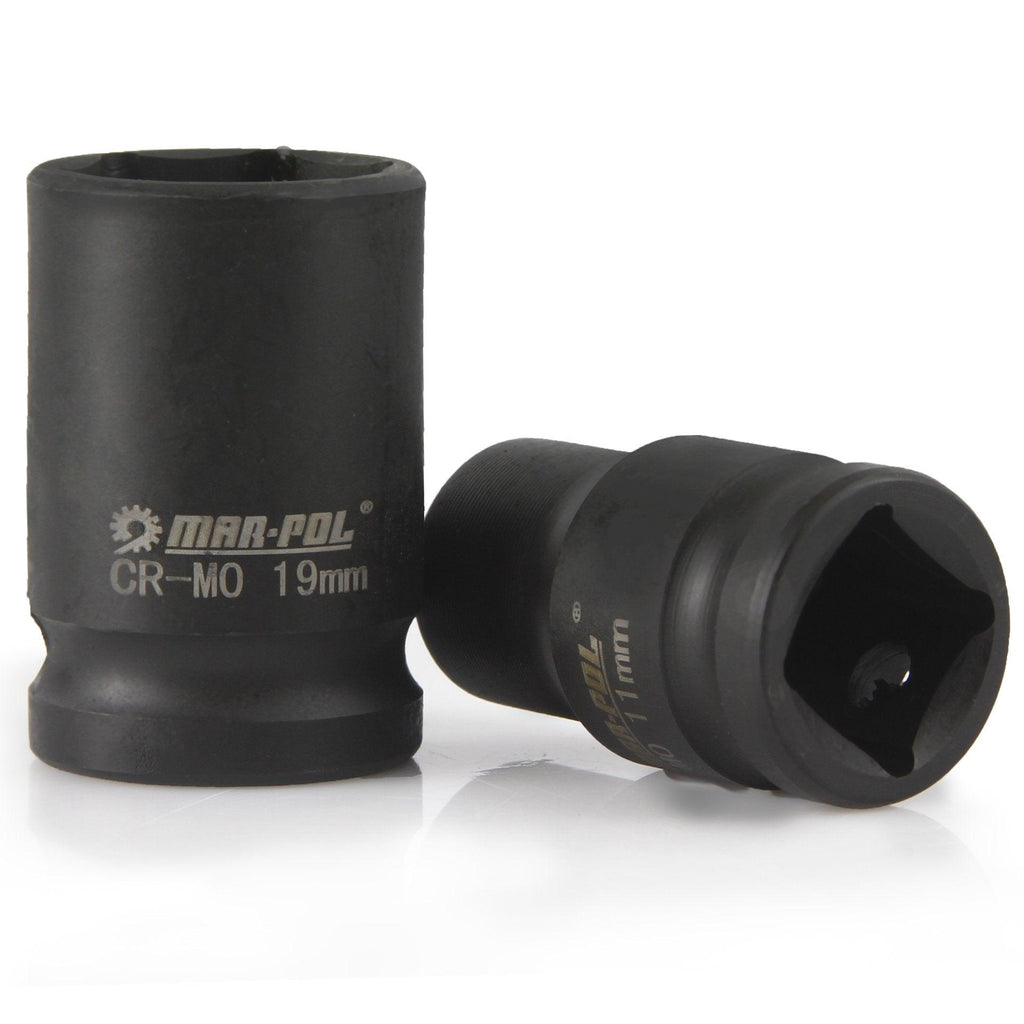 Trusa chei tubulare impact 1/2" scurte 10-24mm 13 piese - Bjc tools