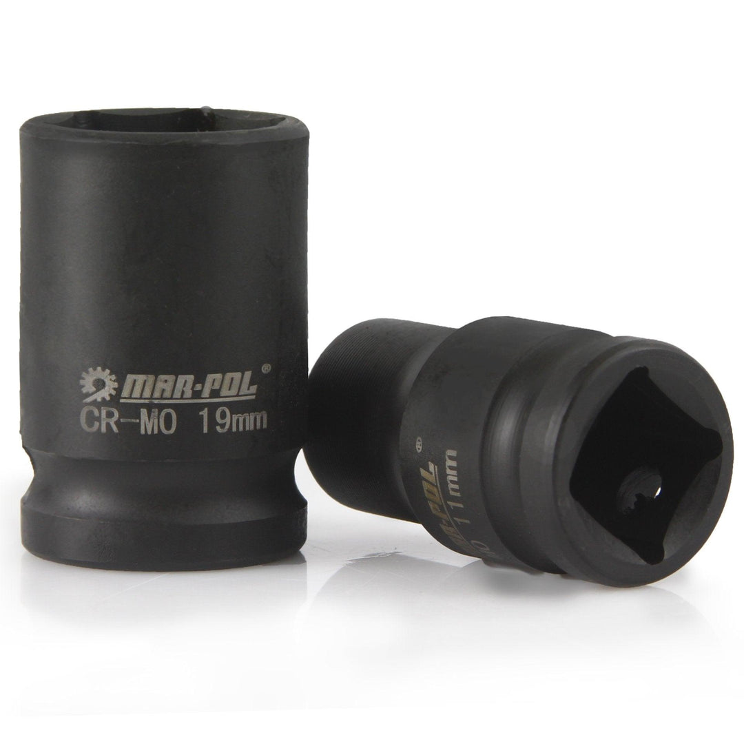 Trusa chei tubulare impact 1/2" scurte 10-24mm 13 piese - Bjc tools
