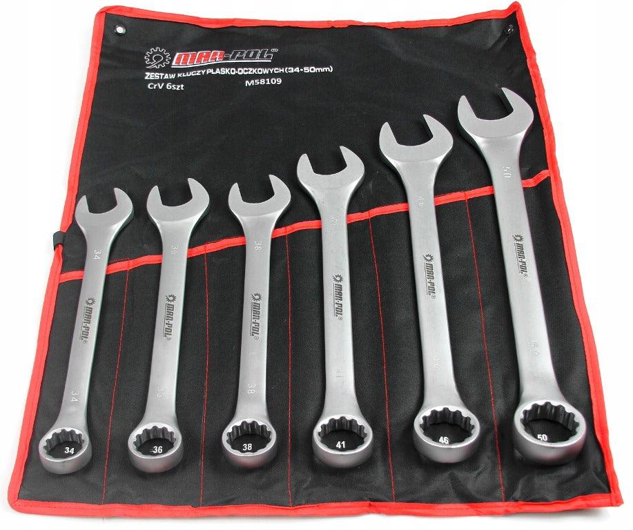 Set chei combinate 34 - 50 mm la husa - Bjc tools