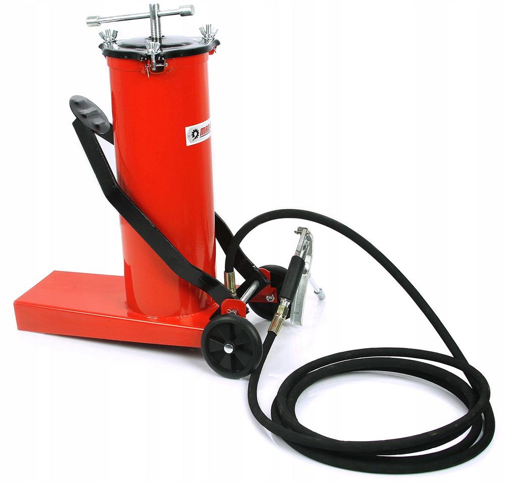 Gresor manual 6 litri cu furtun si capete acționare cu piciorul - Bjc tools