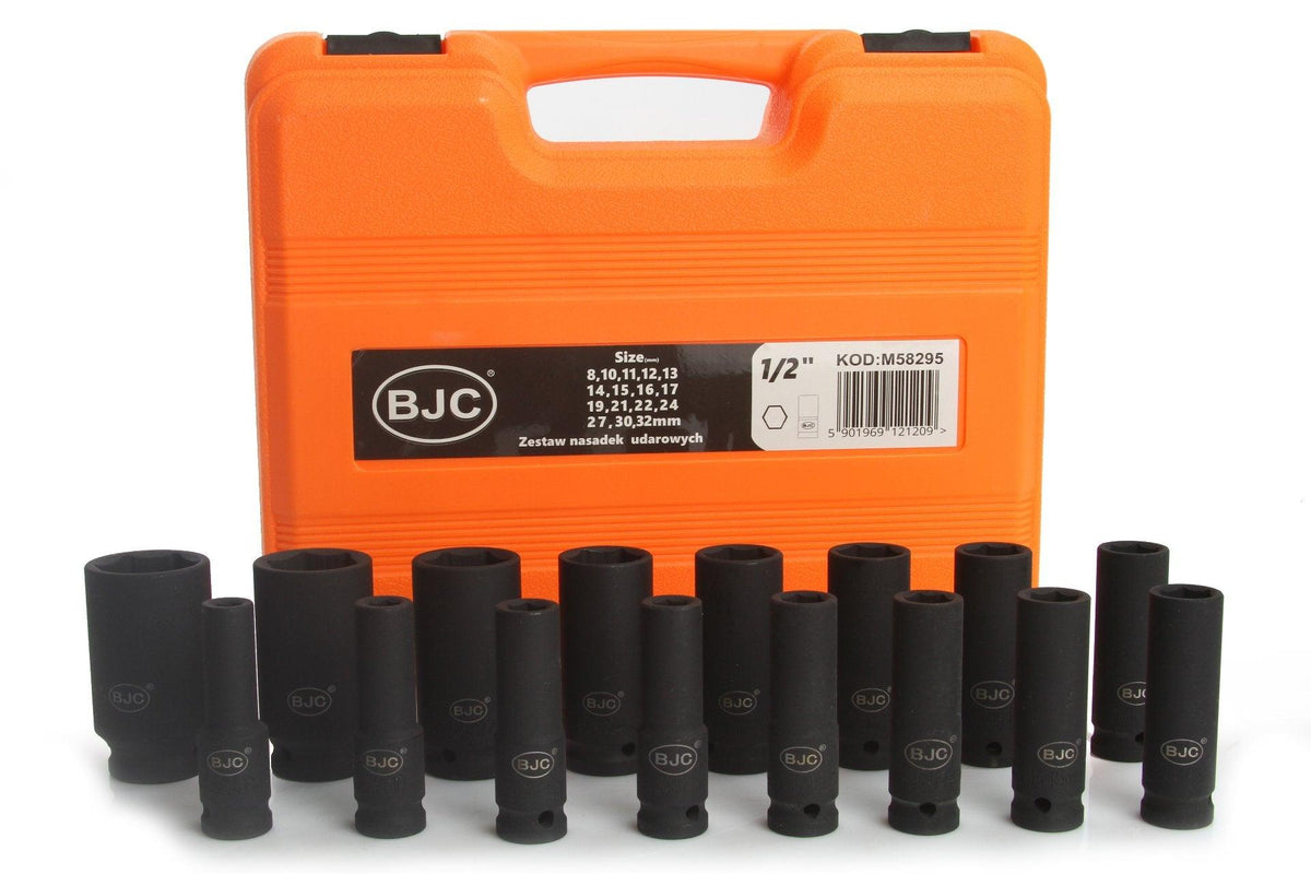 Trusa chei tubulare de impact 1/2 8 - 32 mm BJC - Bjc tools