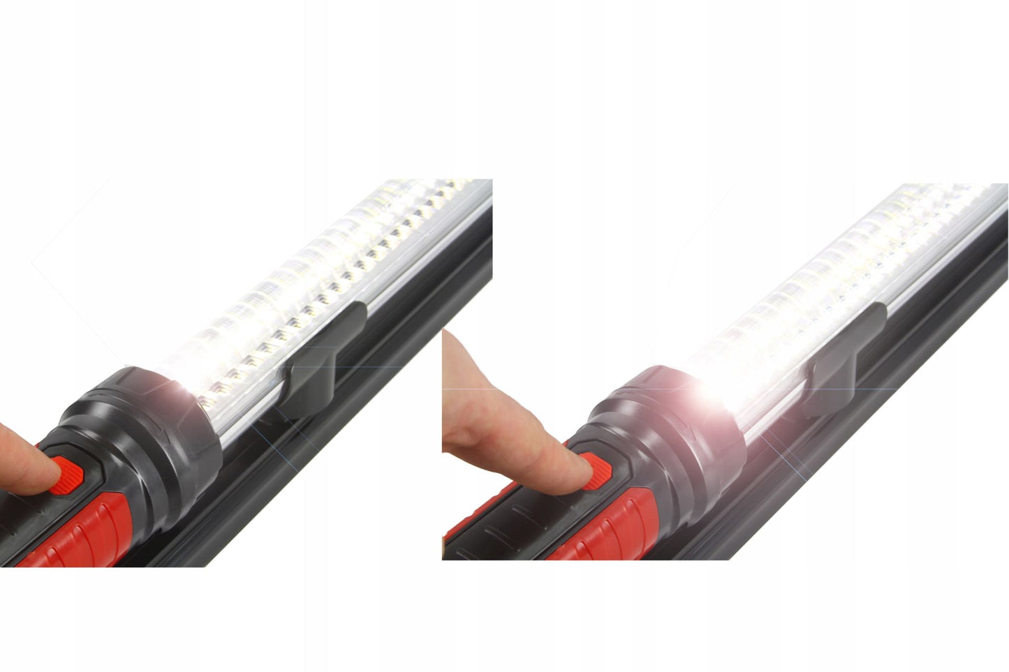 Lampa de atelier cu LED cu magnet cu acumulator 12v/220v, lanterna de capota - Bjc tools