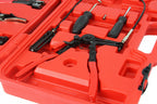 Trusa clesti coliere furtunuri de apa coliere turbo 9 piese - Bjc tools