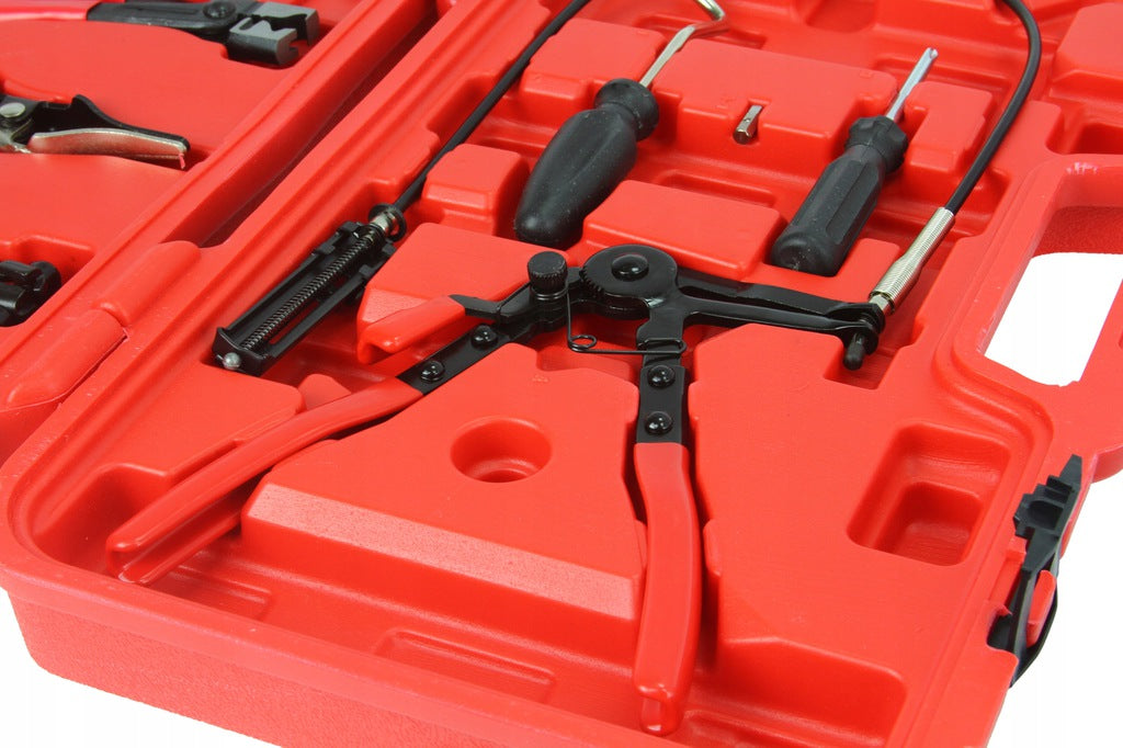 Trusa clesti coliere furtunuri de apa coliere turbo 9 piese - Bjc tools