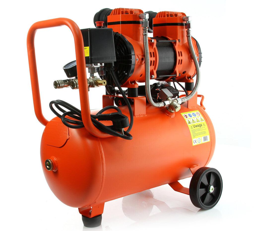 COMPRESOR DE AER SILENTIOS FARA ULEI 24 LITRI, 220 L/MIN, 8 BAR - Bjc tools