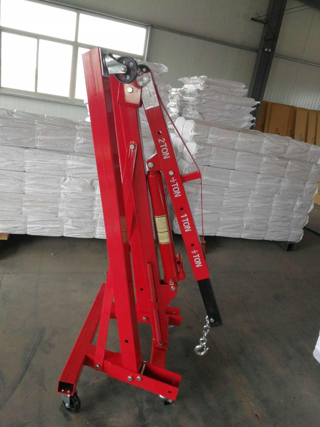 Macara hidraulica 2 tone tip Girafă de scos motoare - Bjc tools