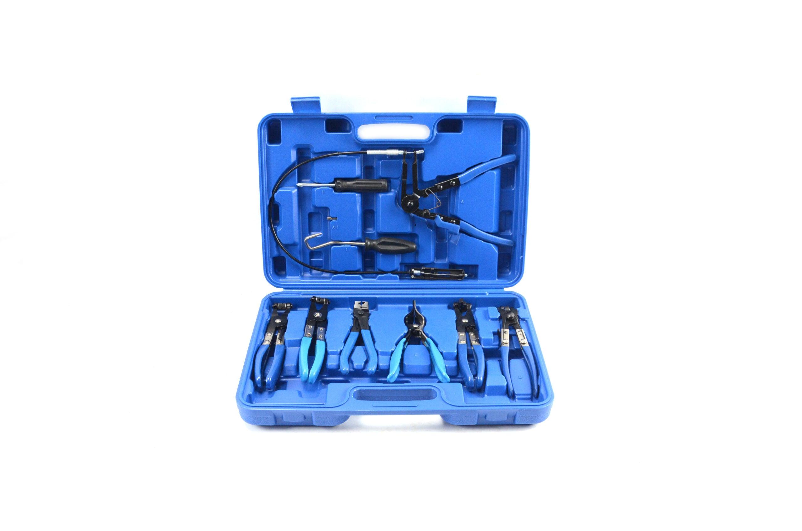 Trusa clesti coliere conducte si furtunuri auto 9 piese,Trusa clesti coliere furtunuri de apa coliere turbo 9 piese - Bjc tools Imagine principală a produsului