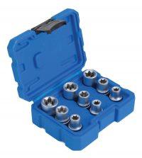 Trusa tubulare E Torx 9 piese 1/2 CR-V Imagine secundară a produsului
