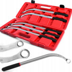 Set chei inelare lungi pt tensionare role curele distributie 12 laturi 470mm 13,15,16,17,19mm - Bjc tools