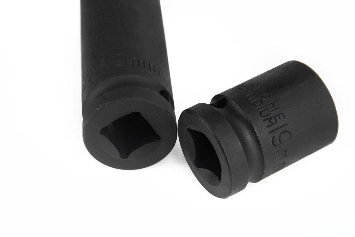 Trusa chei tubulare de impact 1/2 20 piese scurte si lungi - Bjc tools
