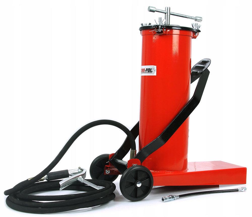 Gresor manual 6 litri cu furtun si capete acționare cu piciorul - Bjc tools