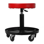 Scaun cu roti atelier mecanic rotativ cu reglare inaltime si tava chei - Bjc tools